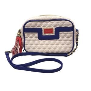 Betsey Johnson Red White and Blue Crossbody Bag NWOT